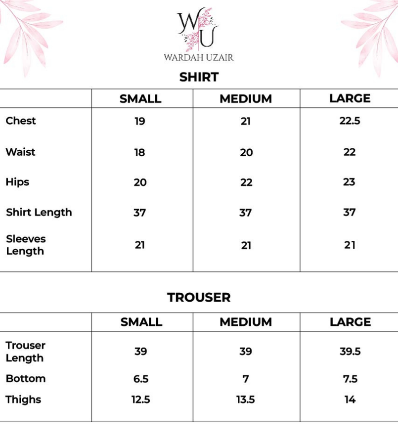 Saffron Flame Size Chart